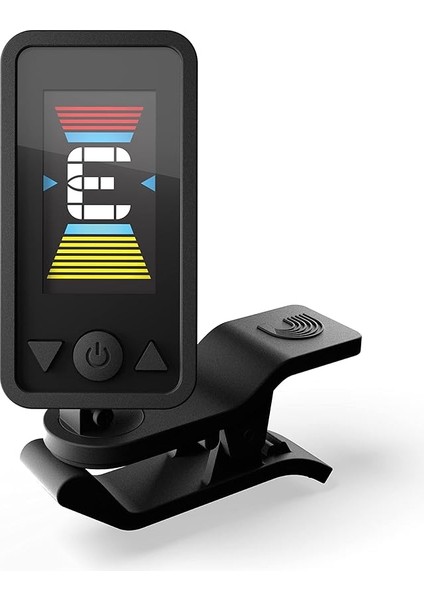 Cello Akort Cihazı ve Bas Akort Cihazı, Eclipse Kafa Plakası Akort Cihazı, Cello Veya Bas Için Clip-On Akort Cihazı, Tam Renkli, Döner Mafsallı Dikey Ekran, Hızlı ve Hassas Akort