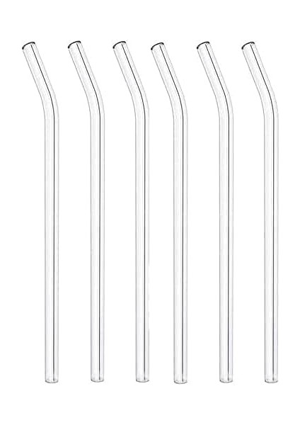 Pipet, 6'lı Eğimli Cam Pipet