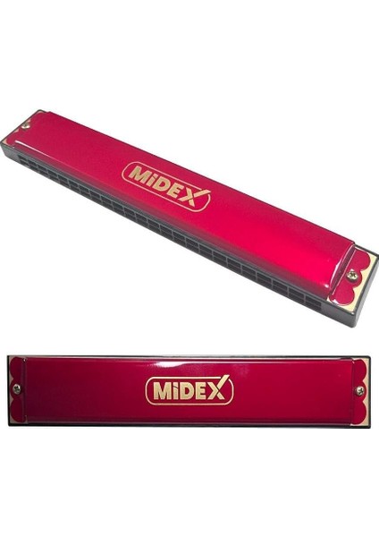 HN-24RD Kırmızı 24 Delikli Mızıka