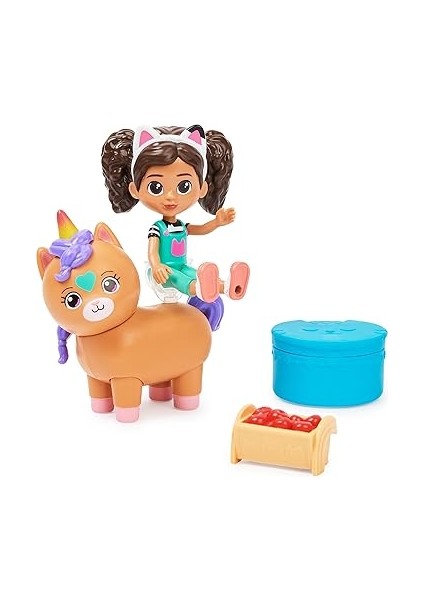 Dollhouse, Cat-Tivity Set, Kittycorn At – Gabby ve Kico Gökkuşağı Tek Boynuzlu At Seti, 3 Yaşından Büyük Çocuklar Için Uygundur fırsatları