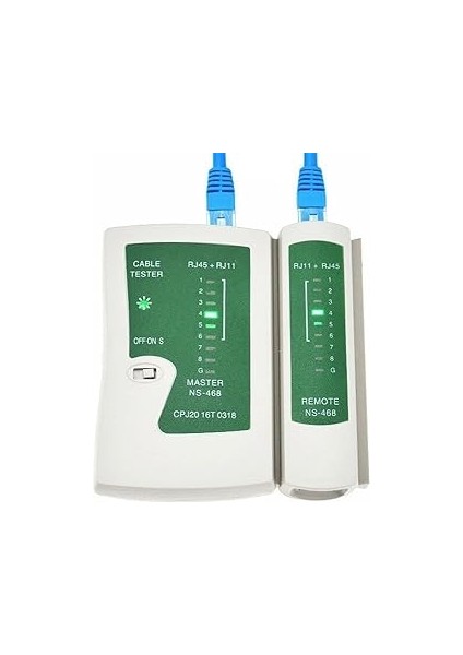 Tkz 2345 Network Tester RJ11 RJ45 Cat Otomatik Veya Manuel Olarak Pin Sinyalleri Taranabilir Her Bir Tel Için LED Internet Kontrol Test Cihazı fırsatları