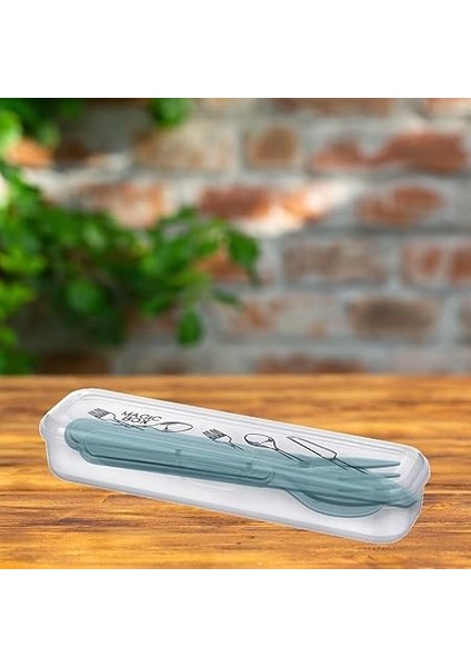 Kendiliğinden Kutulu Hijjenik Plastik Piknik Tipi Çatal Kaşık Bıçak Seti fırsatları
