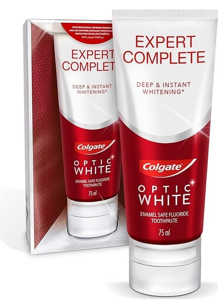 Optic White Expert Complete Beyazlatıcı Diş Macunu 75 ml