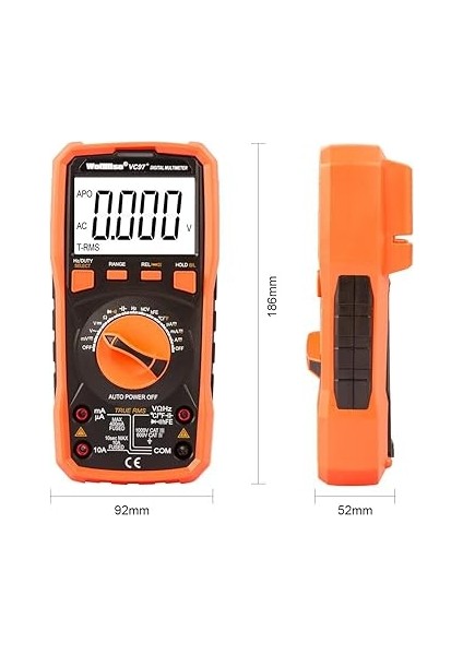 VC97+ Multimetre Ölçü Aleti Avometre True Rms fiyatları