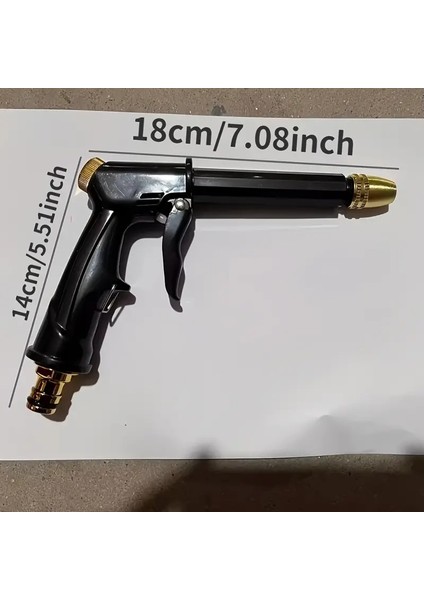 Yüksek Basınçlı Ayarlanabilir Bahçe Sulama Araba Yıkama Püskürtme Sı ( Lisinya )