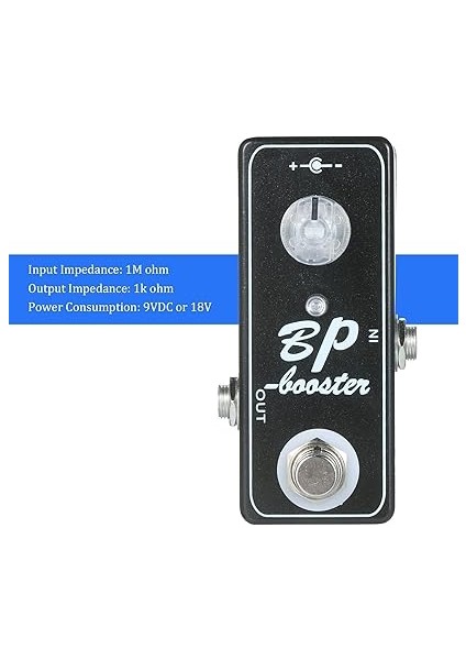 Mosky O Mini Gitar Pedalları Bp Booster Clean Boost Efekt Tipi Gitar Bas Elektro-Akustik Ürünler Için Gerçek Bypass Anahtarlama indirimleri