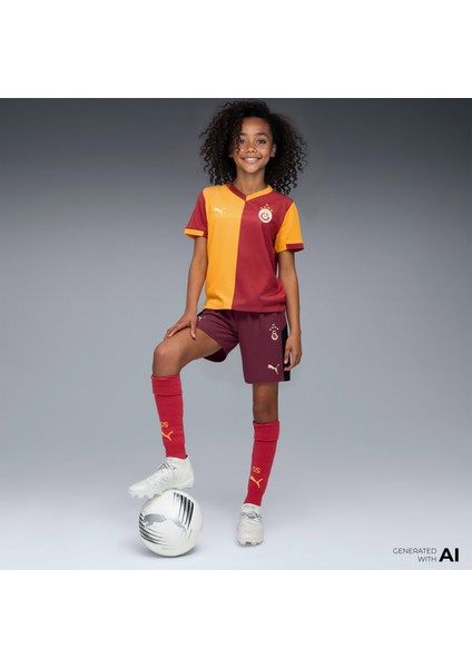 Galatasaray S.k. 25-26 Çocuk Kırmızı Futbol Şortu.03 indirimleri