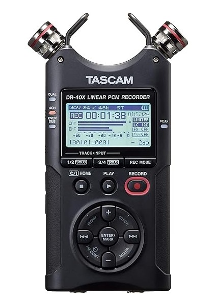 DR-40X Taşınabilir Dört Parçalı Ses Kaydedici ve USB Arayüzü fiyatları