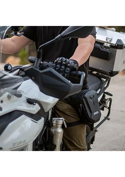 Erkekler ve Kadınlar Için Uyluk Çantası ve Bacak Cebi, Koşu, Bisiklet, Motosiklet, Spor ve Iş Için Spor Bacak Çantası, Siyah, L, Günlük indirimleri