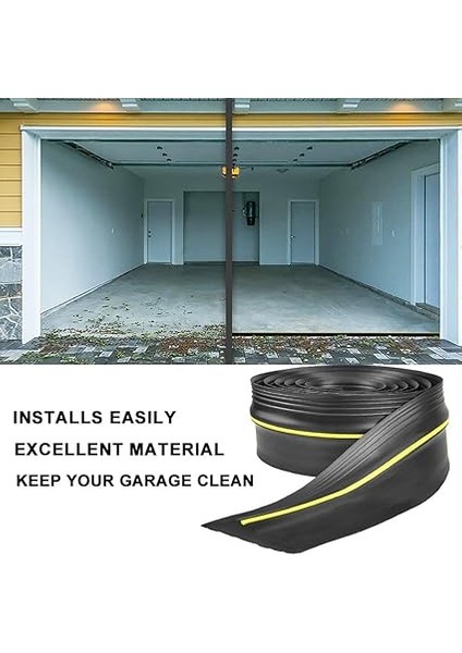 Garaj Kapısı Contası, 3 M, Evrensel Eşik Contası, Hava Şartlarına Dayanıklı, Zemin Yalıtımı, Kauçuk, Kendin Yap Conta Yedeği, Garajları Temiz ve Kuru Tutmak Için Mükemmel indirimleri
