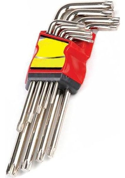 Jaws 9 Parça Çelik Alyan Takımı Tork Anahtarı Seti Yıldız Alyan Set 120 mm 1410 fiyatları