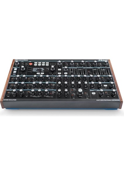 Peak 8 Sesli Polifonik Desktop Synthesizer: Her Ses Için 2 Lfo, 16 Yuvalı Modülasyon Matrisi, 3 Analog Distorsiyon Noktası, Dijital Efektler