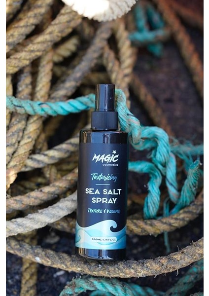 Cosmetics Profesyonel Deniz Tuzu Saç Spreyi 200ML – Doğal Dalgalar, Hacim Veren ve Mat Görünüm Sağlayan Formül – Tüm Saç Tipleri Için, Unisex Sea Salt Spray indirimleri
