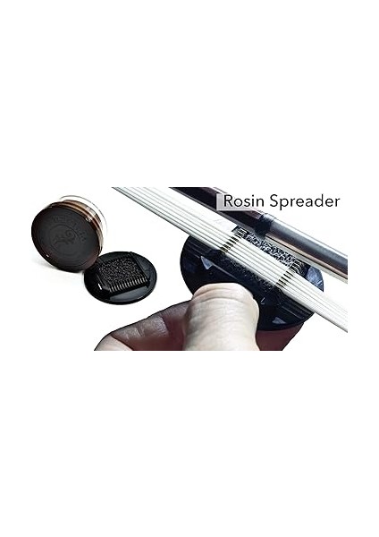 Cello Için 'solo' Reçine, Rosin Özel Formüle Edilmiş Selofan Reçine, Reçine Yayıcı Dahil (Tam Pasta) fırsatları