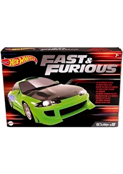 Fast And Furious 10'lu Paket Erkek Çocuklar İçin 1:64 Ölçekli Oyuncak Arabalar indirimleri