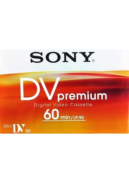 DVM60PR Digital8 60 Dak Videocassette modelleri