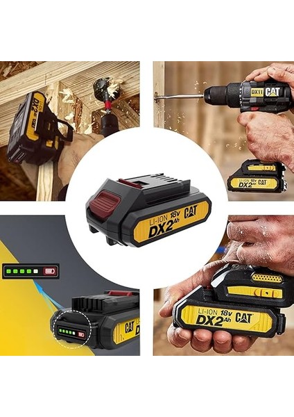 Dxb2 18VOLT 2.0AH. Li-Ion One For All Profesyonel Yedek Akü indirimleri