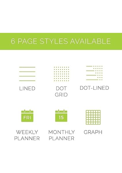 Orbit Executive Page Pack – Akıllı Tekrar Kullanılabilir Not Defteri – Haftalık Planlayıcı modelleri