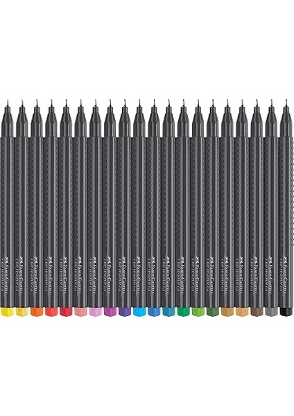 Grip Finepen Ince Keçe Uçlu Kalem Seti, 30’lu, Pastel ve Neon Renkler, 0.4 mm Hassas Uç, Metal Destekli, Ergonomik Üçgen Gövde fiyatları