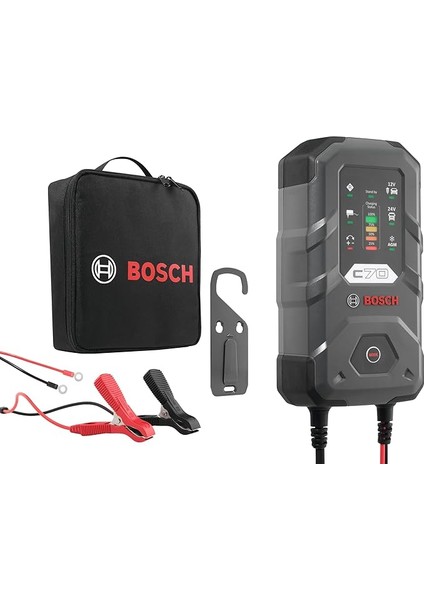C70 12V &amp; 24V Akü Şarj Cihazı