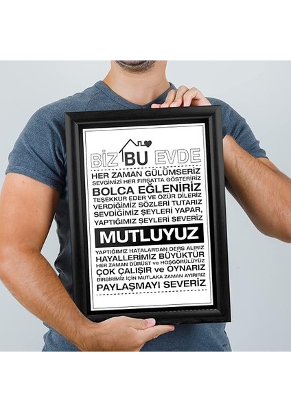 Özel Dekoratif Ev Hediyesi Baskılı Çerçeve fiyatları