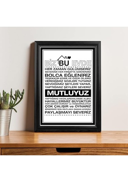Özel Dekoratif Ev Hediyesi Baskılı Çerçeve fırsatları