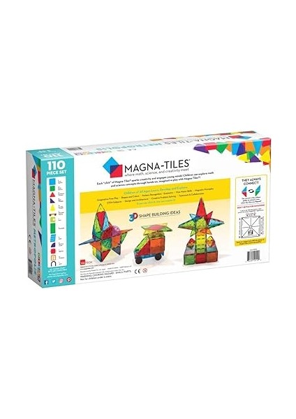 Magna Tiles Metropolis 110 Parça Set fiyatları