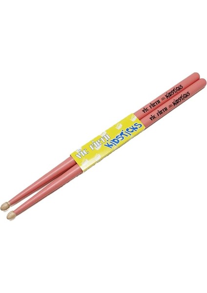 Firth Baget (Çift) Kıdstıck Pembe, Hıckory, 0.520"X13" ,