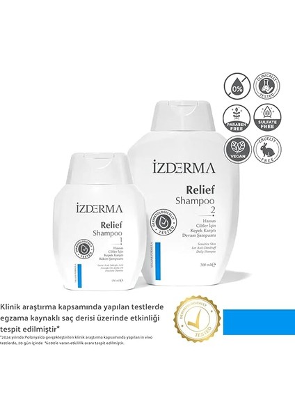 Cosmetic Relief Shampoo Kepek Karşıtı Bakım ve Devam Şampuanı 2'li Set (Şiddetli Kepek ve Egzama Şampuanı) fiyatları