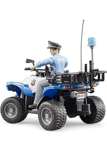 - Bworld Atv Polis Aracı &amp; Bayan Polis Memuru ve Aksesuarları Ölçekli Model modelleri
