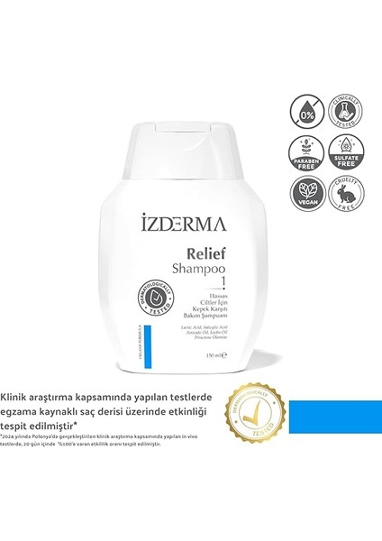 Cosmetic Relief Shampoo Kepek Karşıtı Bakım ve Devam Şampuanı 2'li Set (Şiddetli Kepek ve Egzama Şampuanı) fırsatları