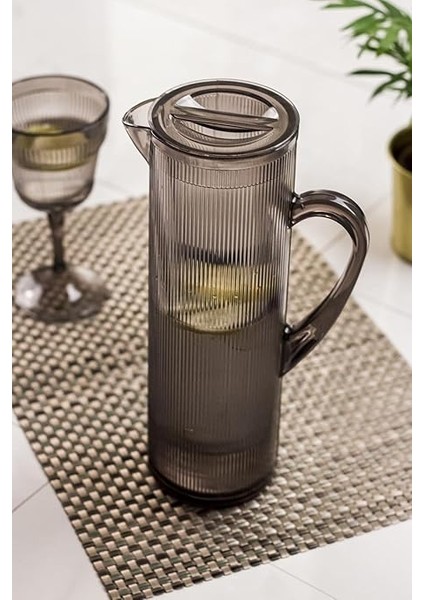 Arkilik Barok 1,5 Lt Füme Sürahi (Buzdolabı Kapak Rafına Sığar) fiyatları