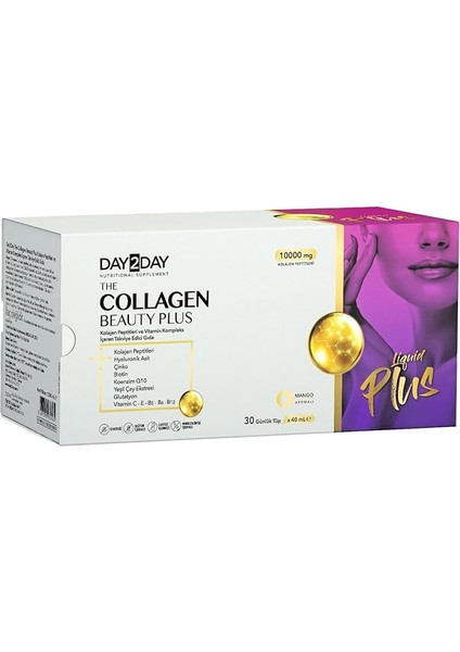 DAY2DAY The Collagen Beauty Plus 30 Tüp x 40 ml