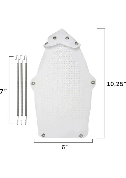 Ütü Altlığı Yanmaz, Yapışmaz, Parlatmaz Ütü Tabanı fırsatları