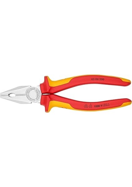 Kombine Pense, Krom Kaplama, Çok Bileşenli Manşonlarla Izole Edilmiş, Vde-Testli 200 mm 03 06 200 modelleri