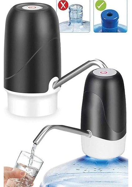 Star Otomatik Şarjlı Damacana Su Pompası Yeni Nesil Siyah Renkli Pratik Su Çekme Aparatı 1410 fiyatları