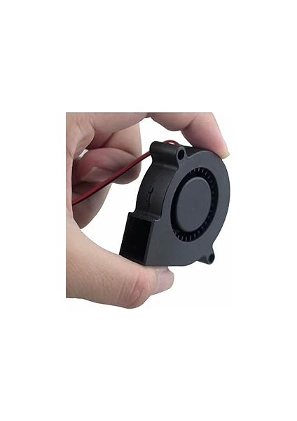5015 12V Dc Salyangoz Fan 2 Pin 3D Yazıcı Soğutma Fanı Santirfüj Havalandırma Klima Türbin Kuluçka fiyatları