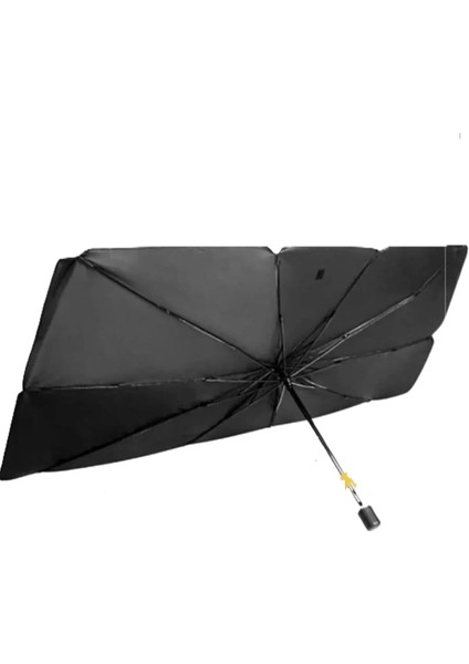 Ön Cam Güneşlik Katlanabilir Güneşlik Şemsiye Ön Cam Gölgelik Büyük Boy 80 cm x 135 cm