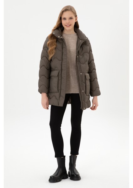 Kadın Vizon Kaban 50312018-VR052 fırsatları