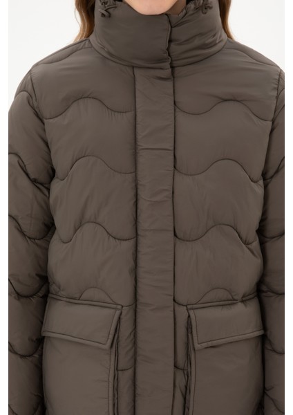 Kadın Vizon Kaban 50312018-VR052