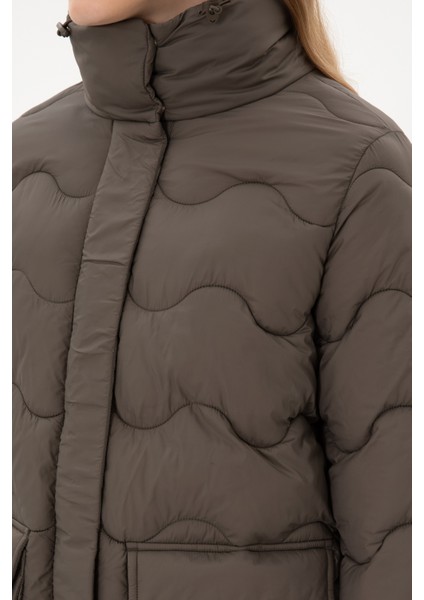 Kadın Vizon Kaban 50312018-VR052