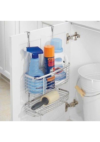 Tezgah Altı Asılabilir Deterjanlık Rafı,2 Katlı modelleri