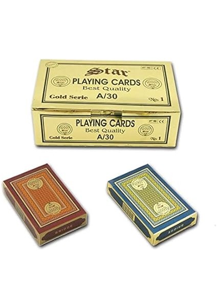 2'li Gold Iskambil Oyun Kağıdı, Biriç Oyun Kağıdı, Yüksek Kalite fırsatları