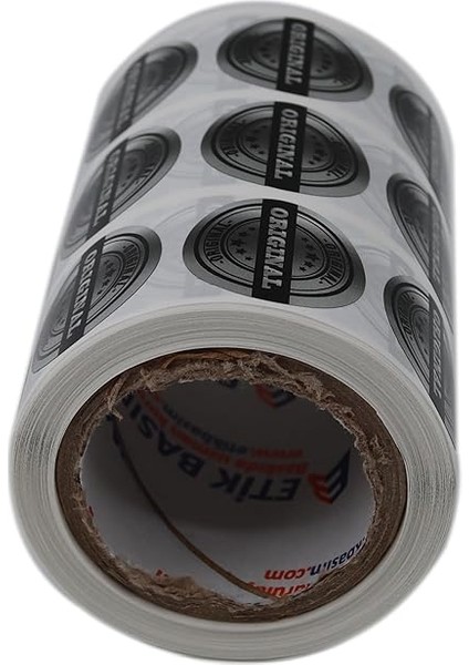Etiketler , Hazır Al Hızlı Al Original(Orjinal) Etiketi Pp Metalize 25MM Çapında 1000 Adet Ürünlerinizin Kontrol Edildiğini Belirtin. indirimleri