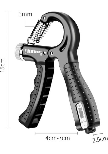 El Yayı Bilek Kası Güçlendirici Ayarlanabilir El Yayı 5-60 kg Bilek Güçlendirici modelleri