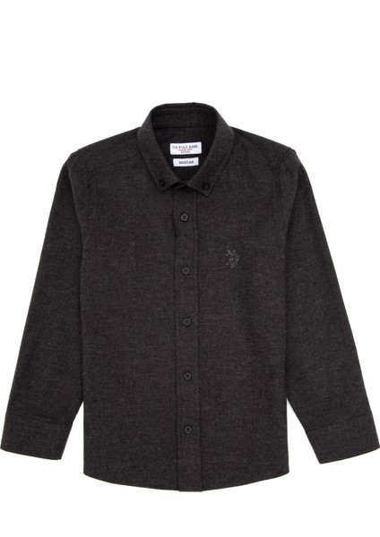 Erkek Çocuk Siyah Gömlek Basic 50316769-VR046