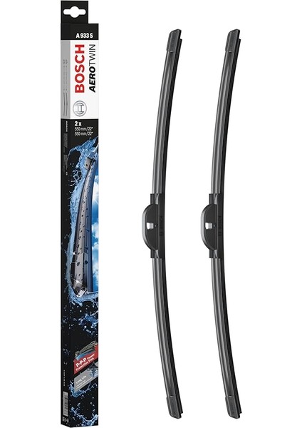 Aerotwin Silecek Seti Mercedes C Serisi W203 (2004-2007), Audi A4 B7 (2004-2008) [550/550 Mm] A933S 3397118933