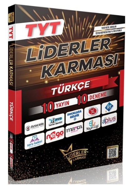 Liderler Karması Tyt Türkçe Deneme ve 20X35 Paragraf Deneme (2 Kitap) +1 Tyt Deneme Hediyeli fiyatları