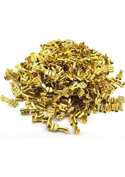 Izolesiz Dişi Fiş Kablo Ucu Soketi (50)