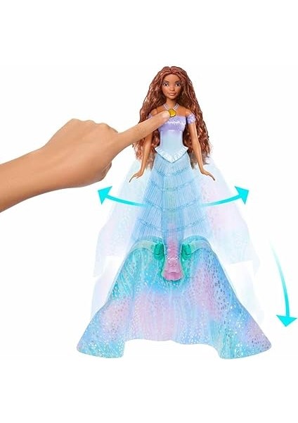 Princess Küçük Deniz Kızı Dönüşebilen Ariel Bebek HLX13 fırsatları